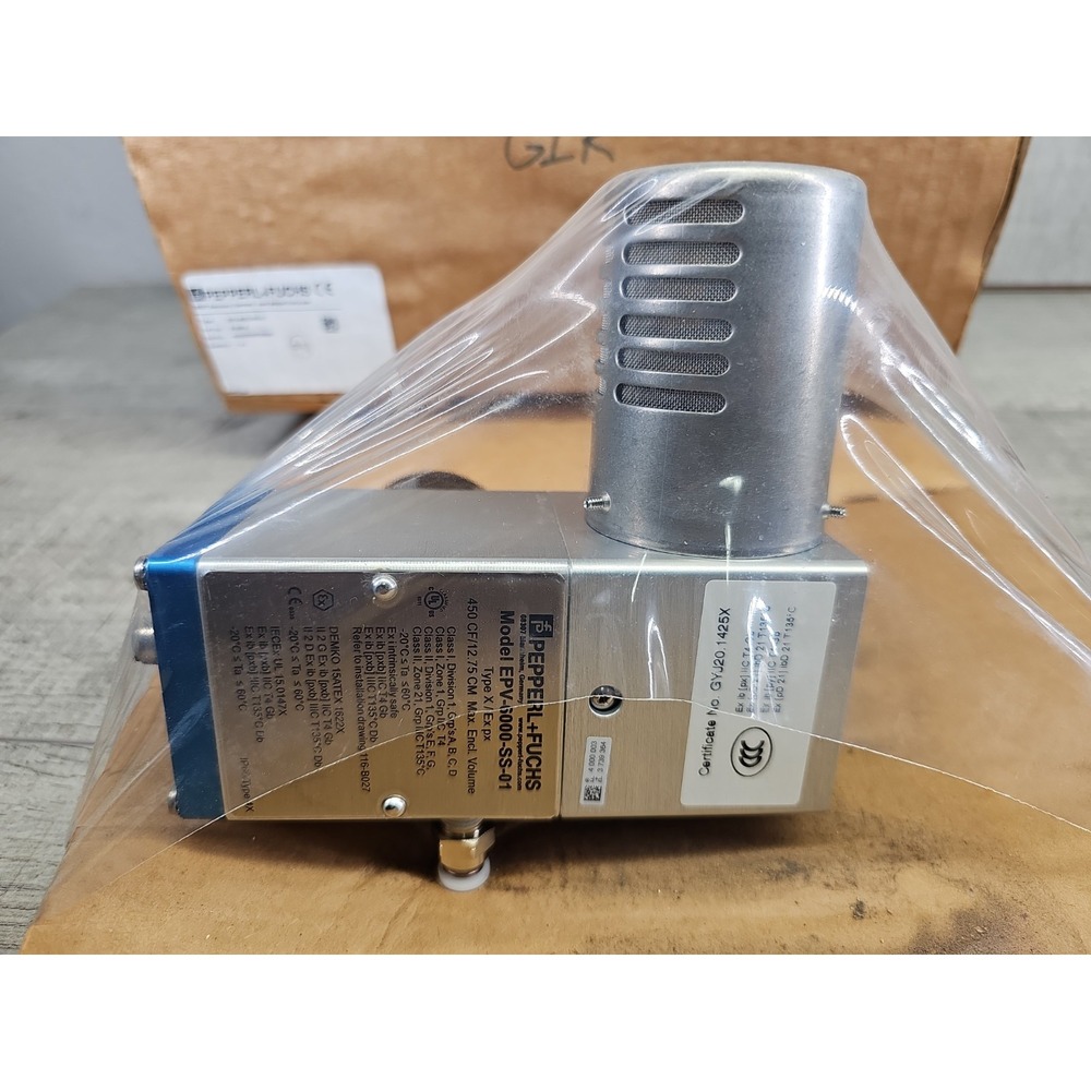 Pepperl+Fuchs EPV-6000-SS-01 Vent Type X/Ex px with Sealed 515818 Cable Kit New